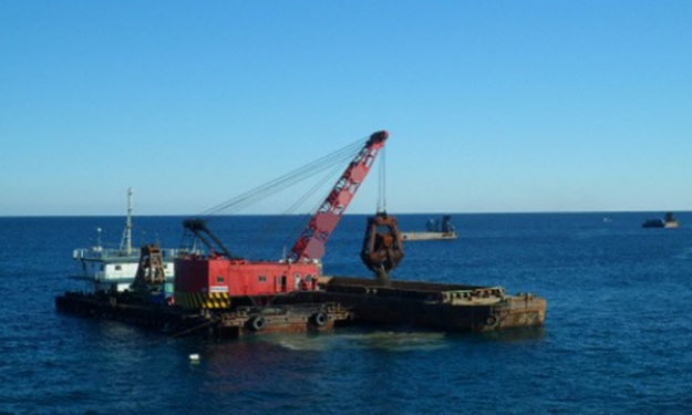 HALLA GRAB  – 98 BLT/ 80T LIFT CAP/ GRAB DREDGER