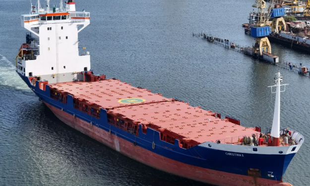 CHRISTINA 1 – GC / 5335DWT / 1993 SIETAS /  515 TEU / ICE STRENGTHENED / ADRIATIC SEA